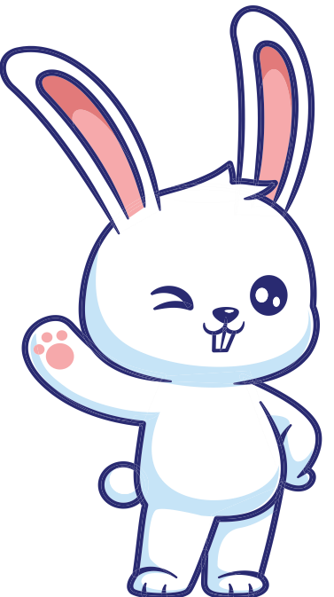 BrainBunny Juniors Mascot