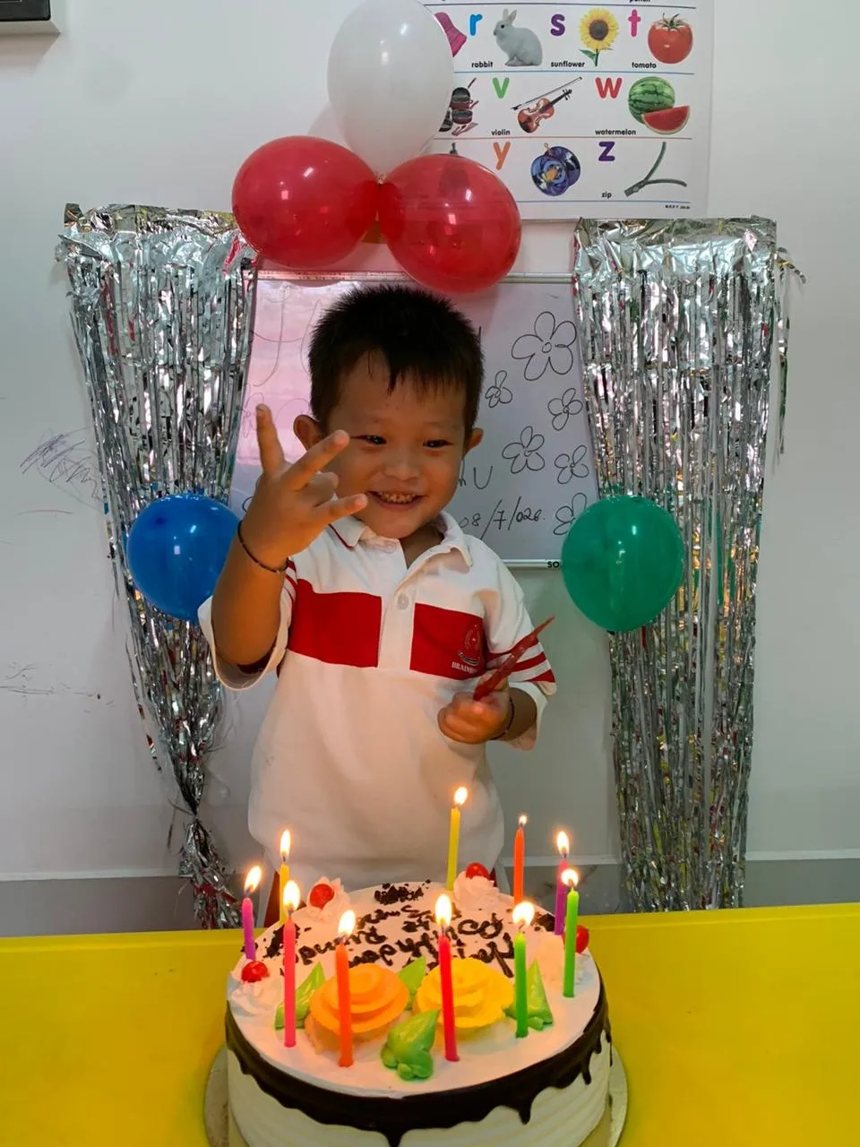 Birthday celebration at BrainBunny Juniors Dobam Branch