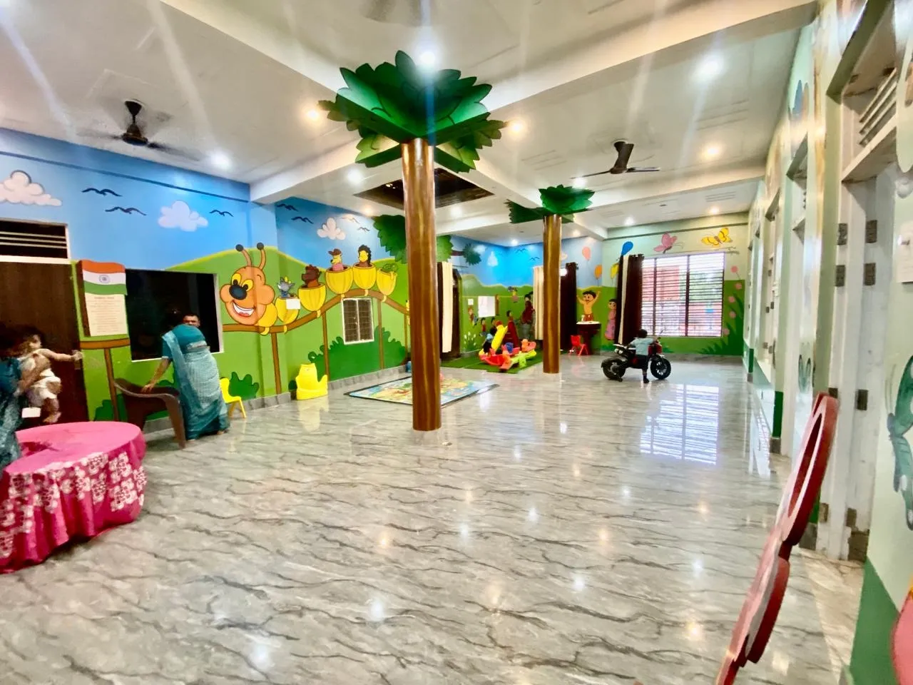 BrainBunny Juniors Preschool Campus, Interior Learning Space and Play Area