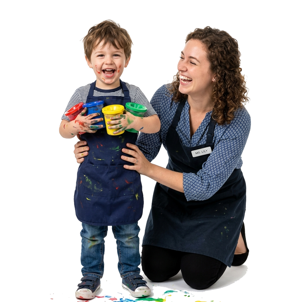 Preschool child at BrainBunny Juniors Karnal
